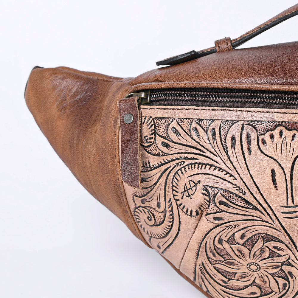 ADBG1211 American Darling Hand Tooled Genuine Leather Women Bag Western Handbag Purse