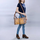 ADBG1214 American Darling Hair On Genuine Leather Women Bag Western Handbag Purse