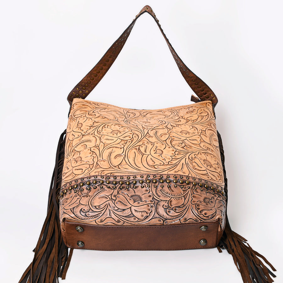 American Darling Hobo Hand Tooled Genuine Leather Western Women Bag | Handbag Purse Bags for Cute