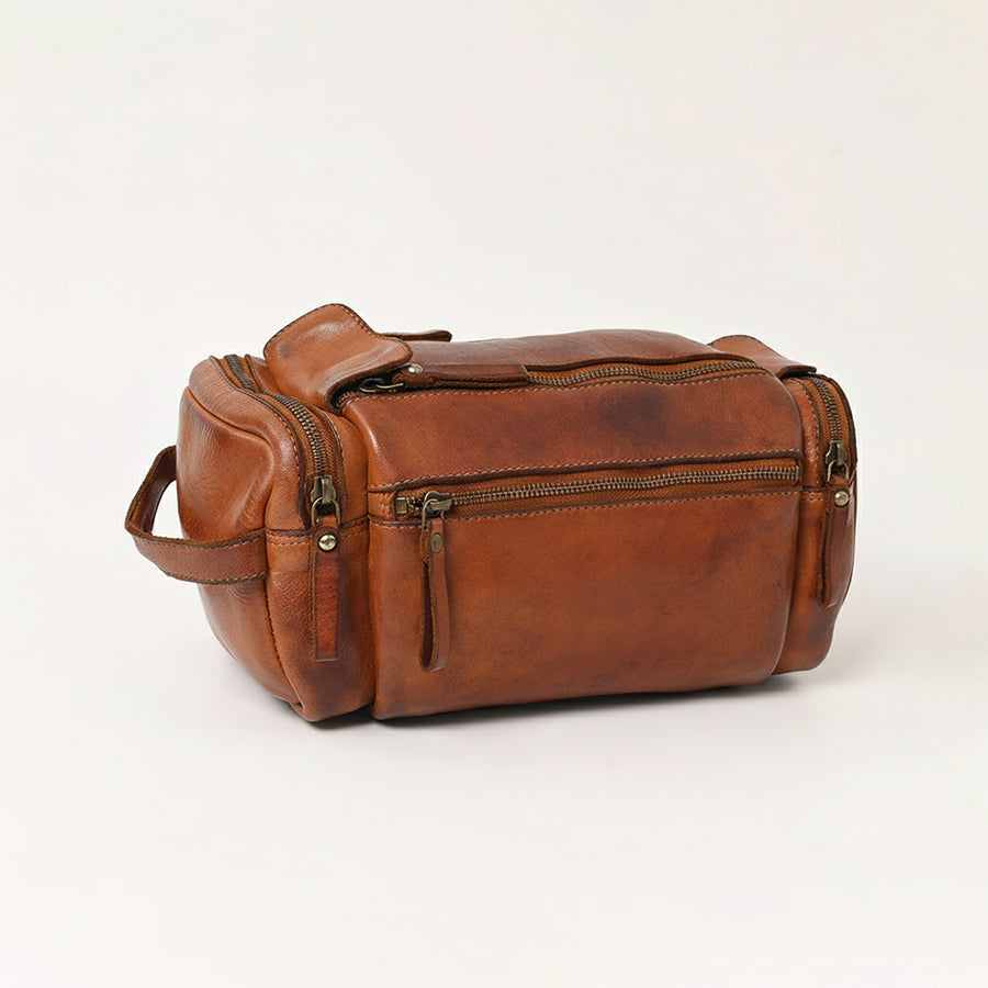 Spaghetti Western Swc400Cg Duffel Vintage Handmade Drum Dyed Genuine European Cowhide Leather Women Bag Western Handbag Purse