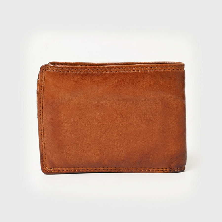 Spaghetti Western Swc463Cg Wallet Vintage Handmade Drum Dyed Genuine European Cowhide Leather Women Bag Western Handbag Purse