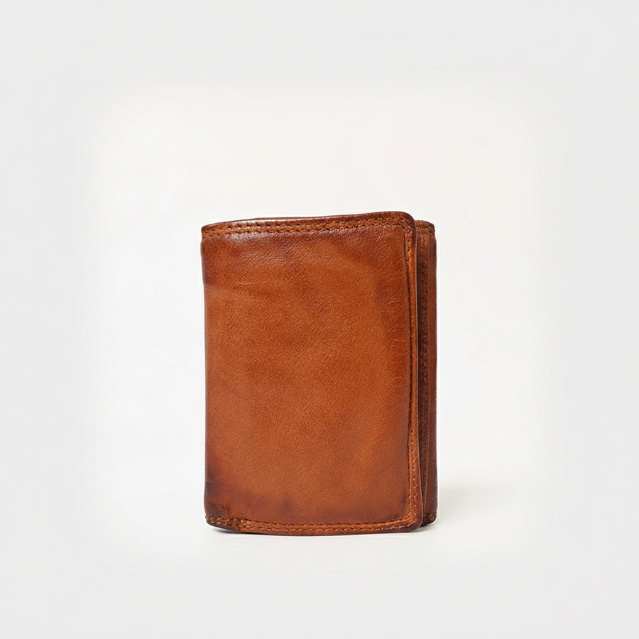 Spaghetti Western Swc464Cg Wallet Vintage Handmade Drum Dyed Genuine European Cowhide Leather Women Bag Western Handbag Purse