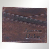 American Darling Card Holder Full Grain Genuine Leather | Card Holder | Business Card Holder | Credit Card Holder | Leather Card Holder