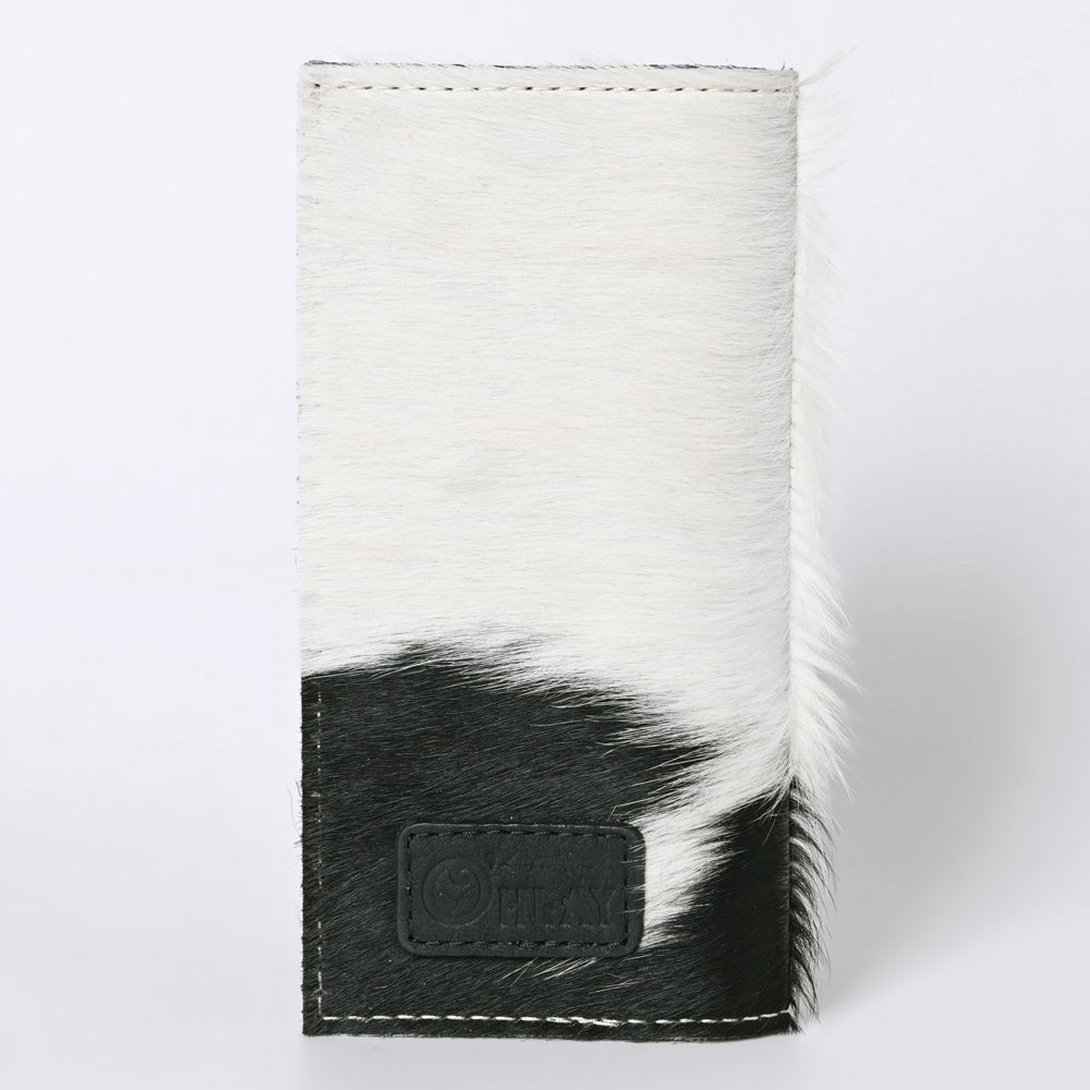 OHLAY KBG225 Coin Purse Hand Tooled Hair-On Genuine Leather women bag western handbag purse