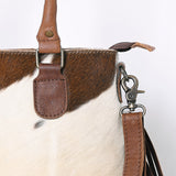 OHLAY KBG226 TOTE Embossed Hair-on Genuine Leather women bag western handbag purse