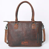 OHLAY KBG235 TOTE Hand Tooled Hair-on Genuine Leather women bag western handbag purse