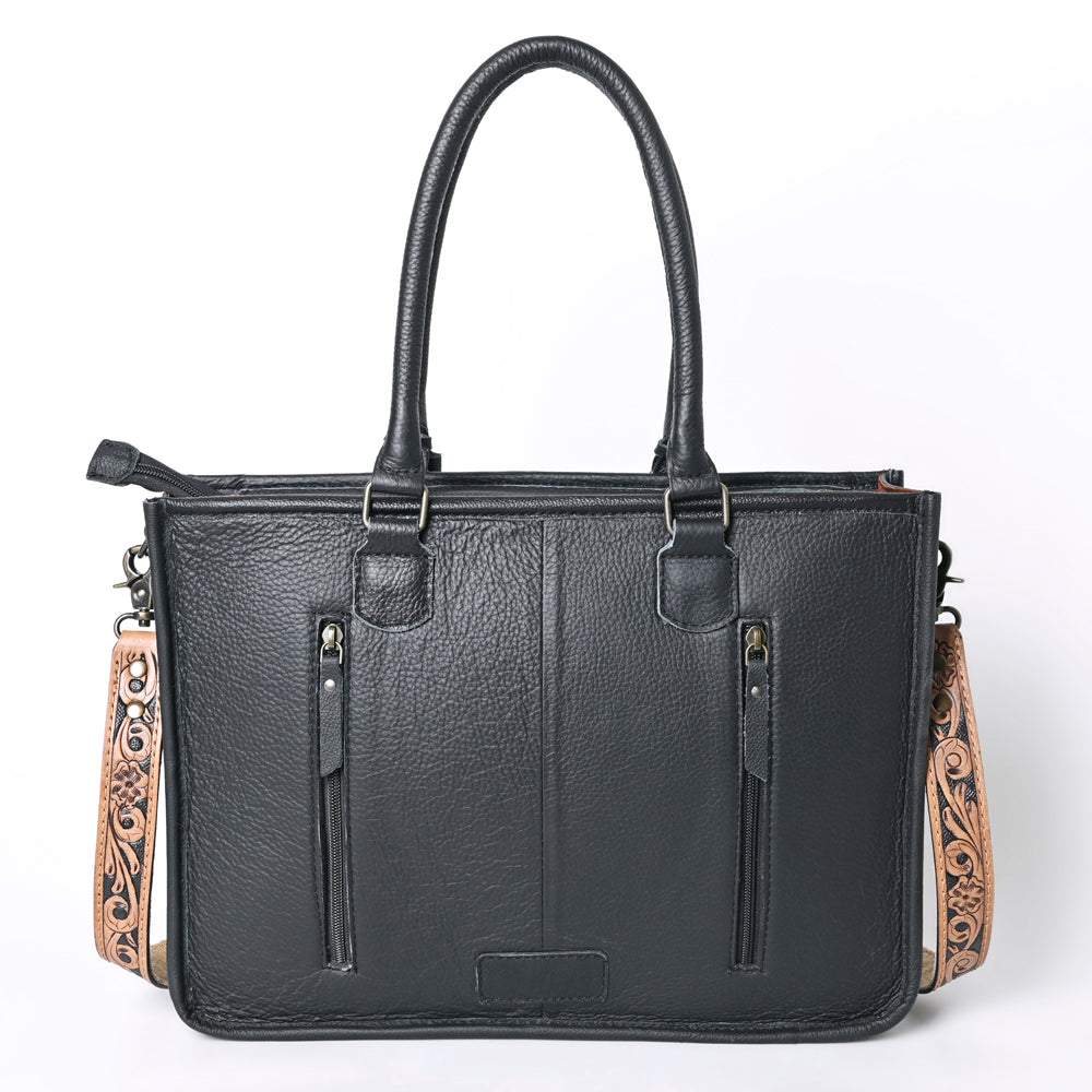 OHLAY KBG245 TOTE Hand Tooled Hair-on Genuine Leather women bag western handbag purse
