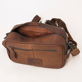 OHLAY TOILETRY Hair-on Genuine Leather women bag western handbag purse