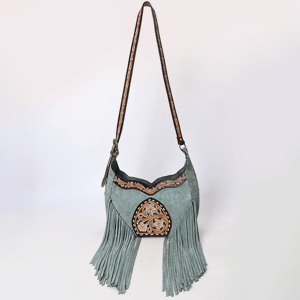 American Darling Cross Body Hand Tooled Genuine Leather Western Women Bag Handbag Purse | Crossbody for Cute Purs