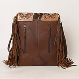 American Darling Cross Body Hand Tooled Hair on-Genuine Leather Western Women Bag Handbag Purse | Crossbody for Cute