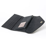 OHLAY KBG257 Coin Purse Hand Tooled Hair-On Genuine Leather women bag western handbag purse