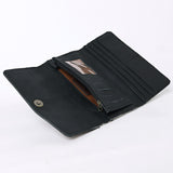 OHLAY KBG265 Coin Purse Hand Tooled Hair-On Genuine Leather women bag western handbag purse