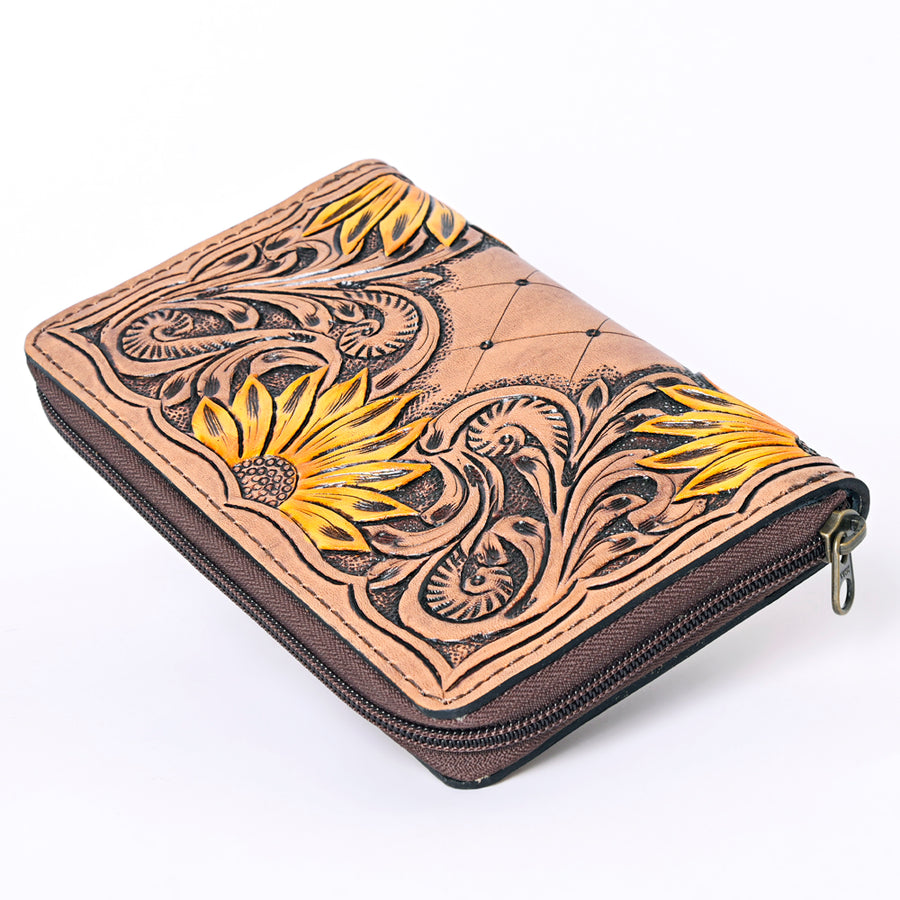OHLAY Card Holder Hair-On Genuine Leather Women bag western handbag purse | for