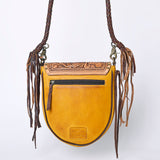 American Darling Cross Body Hand Tooled Genuine Leather Western Women Bag | Brown Handbag Purse Crossbody for Cute