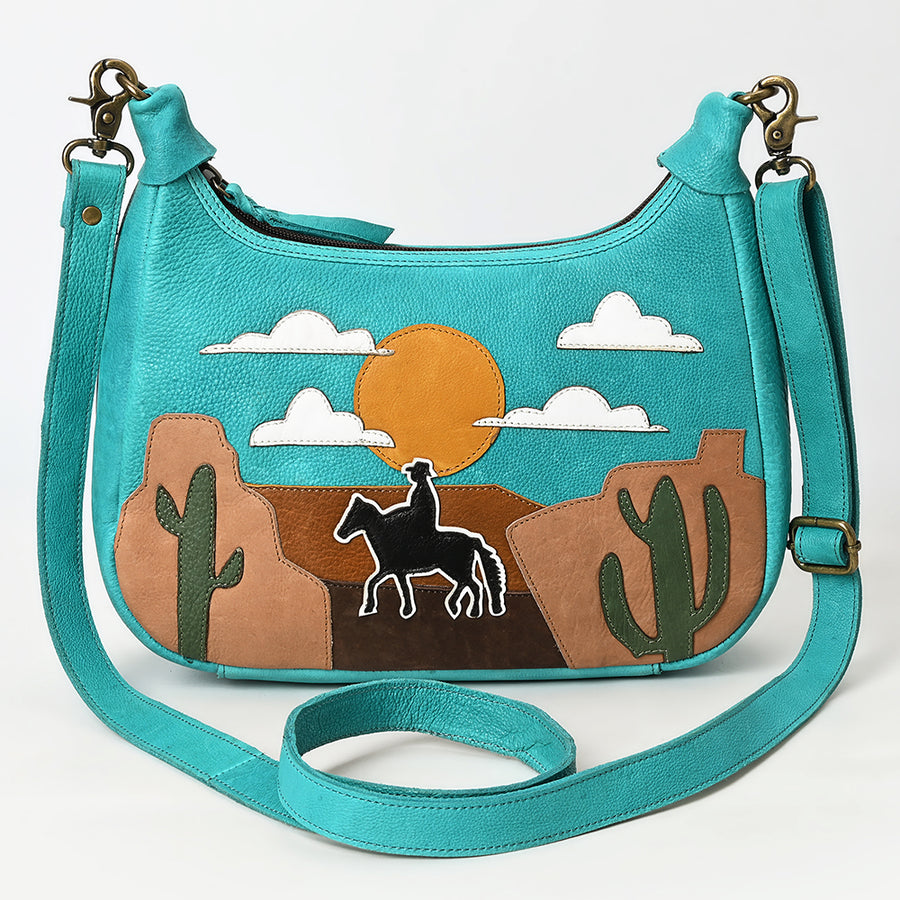 American Darling Hobo Full Grain Genuine Leather Western Women Bag | Handbag Purse Bags for Cute