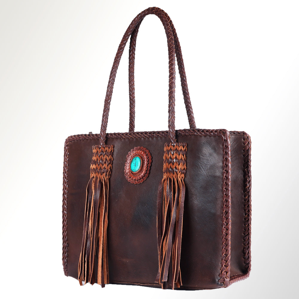 American Darling Tote Hair on Genuine Leather Western Women Bag | Handbag Purse for Cute