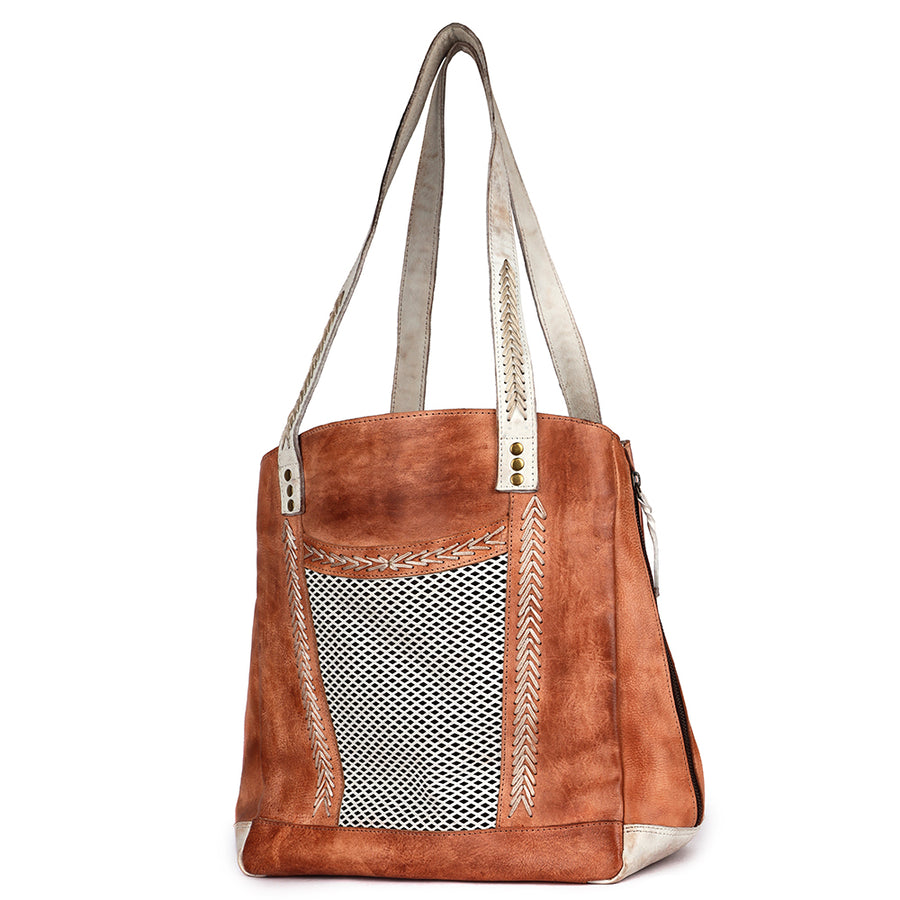 Never Mind Nmbgm135A Tote Vintage Handmade Genuine Cowhide Leather Women Bag Western Handbag Purse