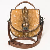 American Darling Crossbody Hair-On Genuine Leather Women Bag Western Handbag Purse