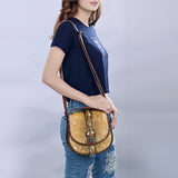 American Darling Crossbody Hair-On Genuine Leather Women Bag Western Handbag Purse