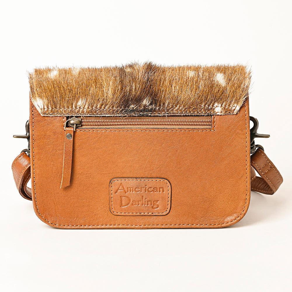 American Darling Small Crossbody Hair On Genuine Leather Women Bag Western Handbag Purse