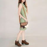 American Darling Small Crossbody Hair On Genuine Leather Women Bag Western Handbag Purse