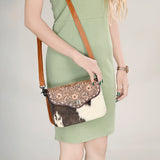 American Darling Small Crossbody Hair On Genuine Leather Women Bag Western Handbag Purse