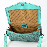 Wallet Beautifully Hand Tooled Genuine Leather women bag western handbag purse