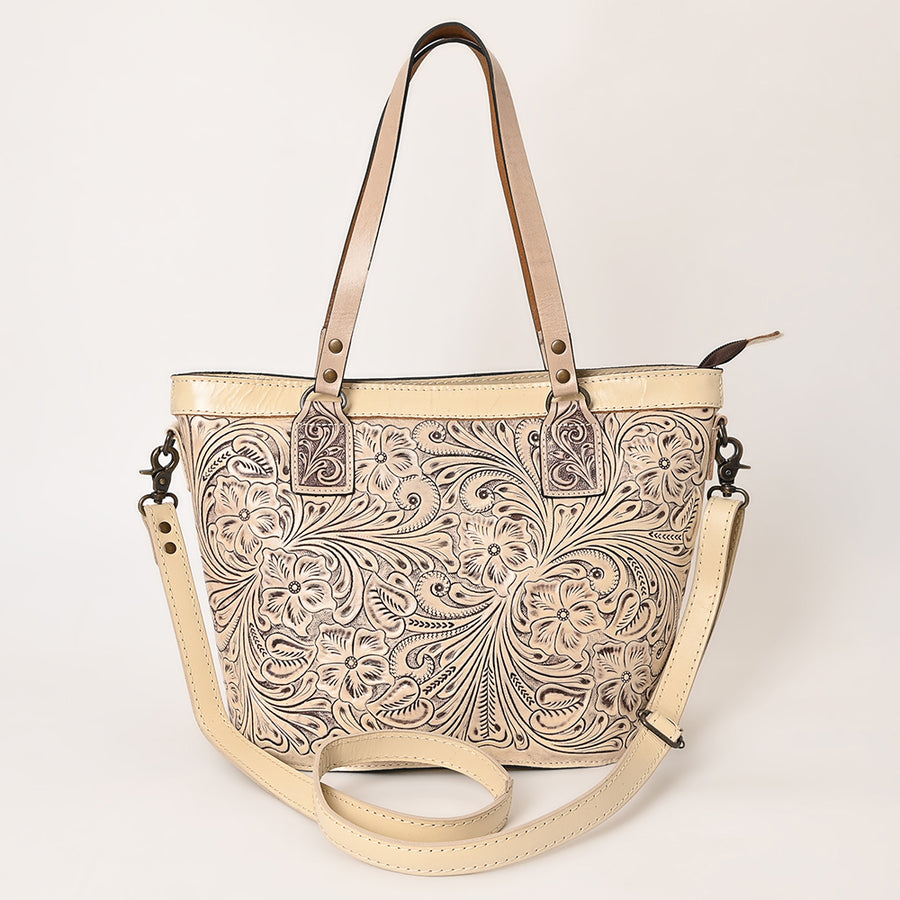 Ohlay Bags KBG328 TOTE Hand Tooled Genuine Leather women bag western handbag purse
