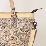 Ohlay Bags KBG328 TOTE Hand Tooled Genuine Leather women bag western handbag purse
