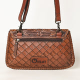 OHLAY WALLET Hand Tooled Genuine Leather women bag western handbag purse