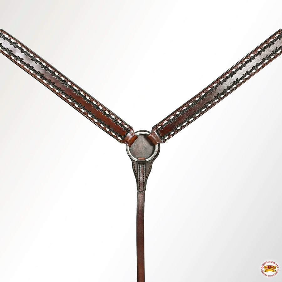 16 In Western Horse Saddle American Leather Ranch Roping Trail Hilason Dark Brown