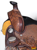 Western Horse Saddle American Leather Ranch Roping Cowboy Hilason
