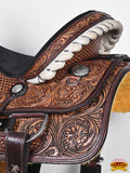 Western Horse Saddle American Leather Ranch Roping Cowboy Hilason