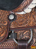 Western Horse Saddle American Leather Ranch Roping Cowboy Hilason