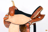 HILASON Flex Tree Western Horse Saddle American Leather Trail Barrel Racing | American Saddle Horse | Leather Saddle | Western Saddle | Saddle for Horses | Horse Saddle Western