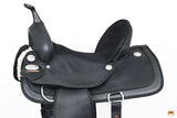 Hilason Horse Trail Pleasure Endurance Synthetic Saddle Black