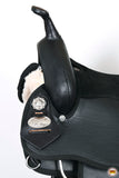 Hilason Horse Trail Pleasure Endurance Synthetic Saddle Black