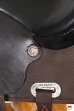 Hilason Horse Trail Pleasure Endurance Synthetic Saddle Brown