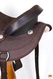 Hilason Flex Tree Western Horse Saddle Cordura Synthetic Trail & Pleasure
