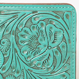 American Darling Portfolio Bag Hand Tooled Genuine Leather Western Women Bag Turquoise | Portfolio Bag | Leather Portfolio Bag | Student Portfolio Bag | Portfolio Bag for Sketches