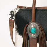 American Darling Tote Hair-On Genuine Leather women bag western handbag purse