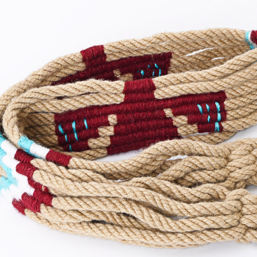 American Darling ADWSX902 Hand braided Wool strand Crossbody Handle Strap For Bags
