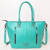 American Darling Hand Tooled Genuine Leather Women Bag Western Handbag Purse