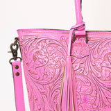 American Darling Hand Tooled Genuine Leather Women Bag Western Handbag Purse