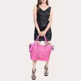 American Darling Hand Tooled Genuine Leather Women Bag Western Handbag Purse