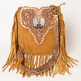 American Darling Cross Body Hand Tooled Genuine Leather Western Women Bag Handbag Purse | Crossbody for Cute Purs
