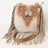 American Darling Cross Body Hand Tooled Genuine Leather Western Women Bag Handbag Purse | Crossbody for Cute Purs