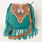 American Darling Cross Body Hand Tooled Genuine Leather Western Women Bag Handbag Purse | Crossbody for Cute Purs
