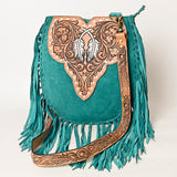 American Darling Cross Body Hand Tooled Genuine Leather Western Women Bag Handbag Purse | Crossbody for Cute Purs