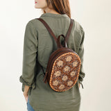 American Darling Backpack Hand Tooled Genuine Leather Women Bag Western Handbag Purse |